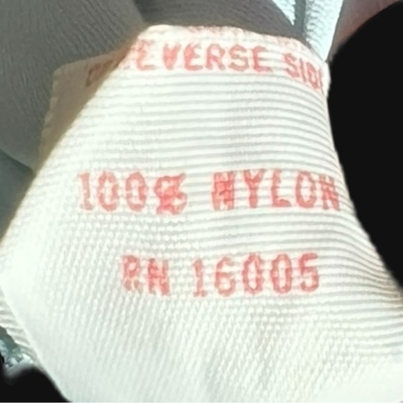 🌻VINTAGE Sears Roebuck & Co. Light Blue Nylon Robe w/ Lace Accents Size Small - Picture 14 of 14